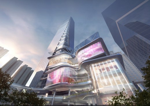 Shenzhen Luohu Friendship Trade Centre, Shenzhen, China by Aedas