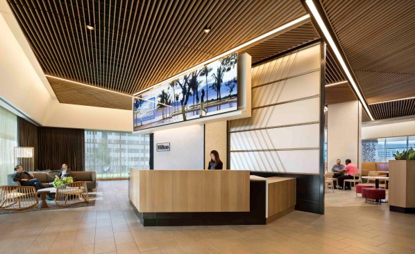 The Social at Hilton Headquarters by CORE architecture + design