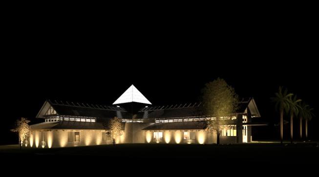 FRONT AT NIGHT
