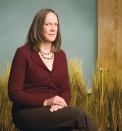Small steps, big difference: Kristi Ennis, director of sustainable design for Boulder Associates, scrutinizes everything from lightbulbs to garbage pails in her effort to limit the firm’s impact on the environment.