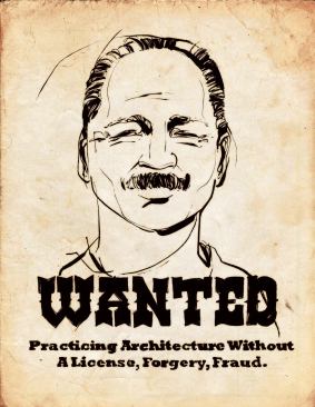 James Madison Jackson

 Jackson served two years in a Texas prison for theft and is currently awaiting trial for writing worthless checks in North Carolina. But his “gateway crime” was the unlicensed practice of architecture. Once employed as an architect by Dallas firm Gromatzky Dupree & Associates (he was dismissed when they discovered that he wasn’t licensed, despite his claims to the contrary), Jackson has received felony indictments for illegal practice in both Texas and South Carolina. More recently, operating various construction businesses, he racked up liens totaling more than $1 million—not to mention criminal charges and a trail of angry victims.
