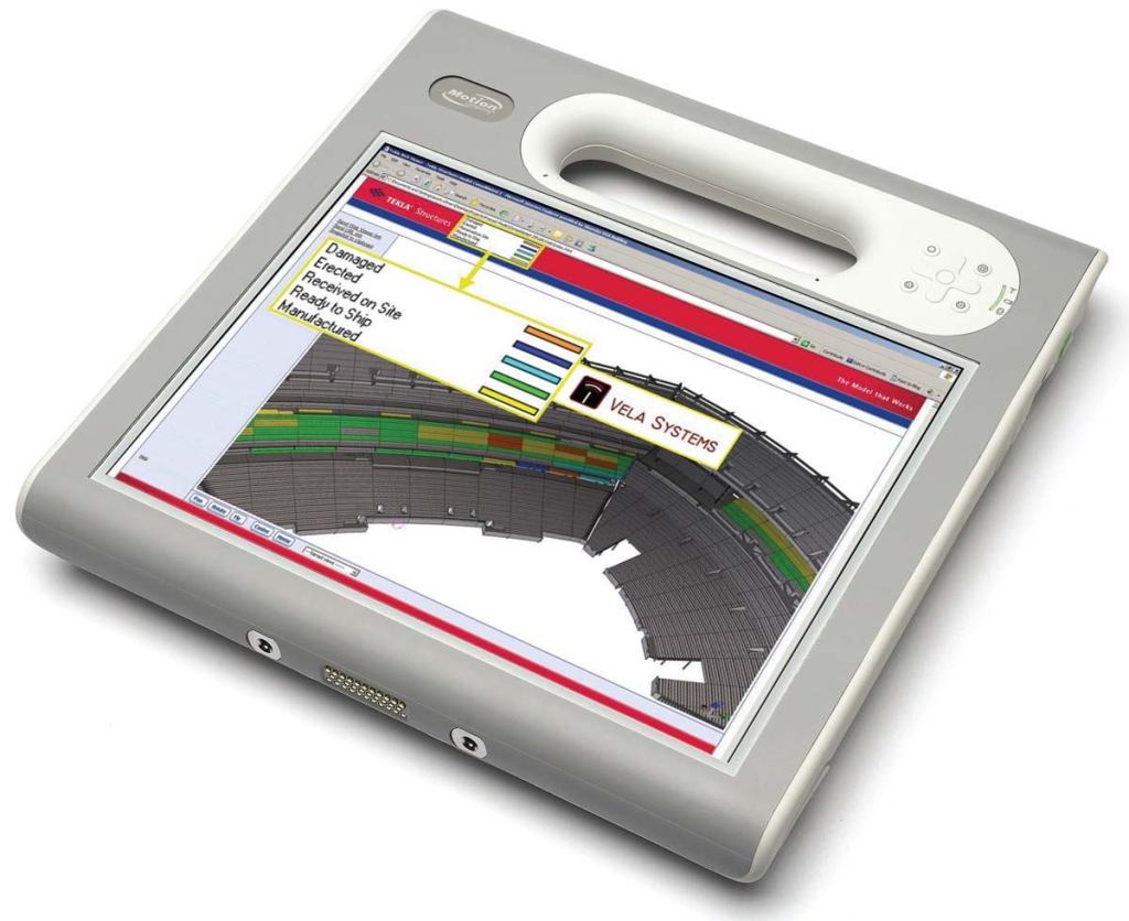 Vela Systemsvelasystems.com

Software for tablet PCs for fieldwork and reports • Synchronizes and distributes documents and drawings from the field with annotations • Customize to project protocols and best practices • Shown on Motion Computing's Motion F5 Mobile Field Tool