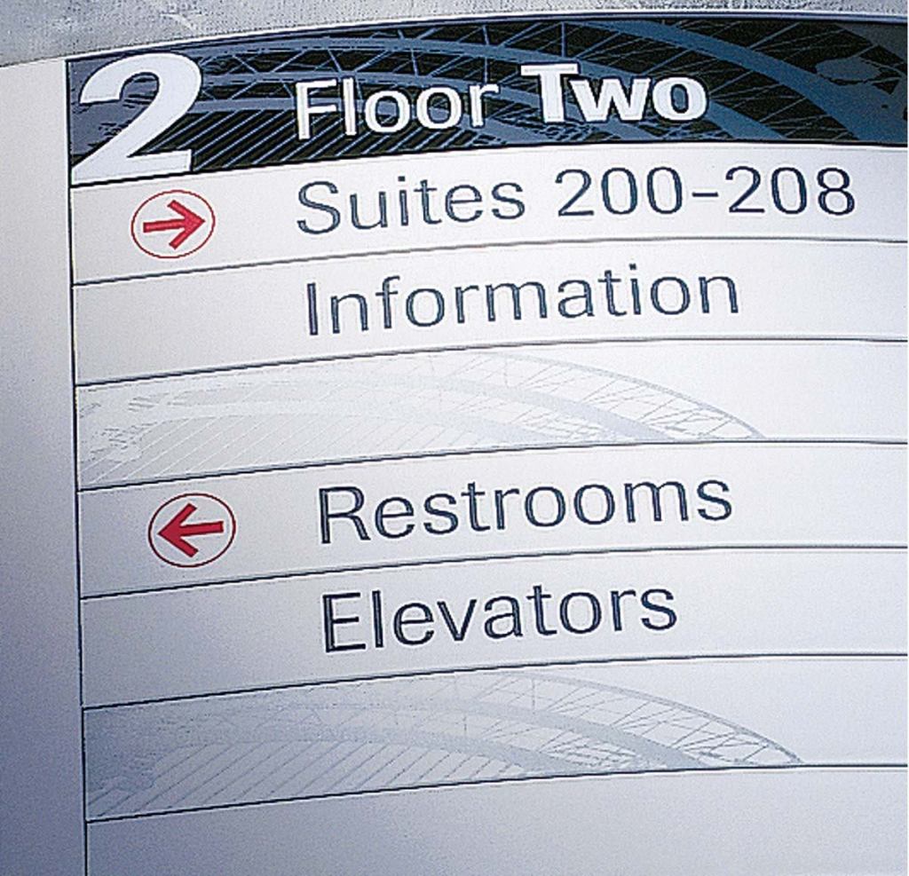 Arcadia signage

APCO

www.apcosign.com

Extruded aluminum sign system formed into a gentle arc to hold a variety of inserts



Available in a variety of sizes and as a freestanding stanchion



Multiple mounting methods



SignWord Pro compatible



Possible applications include room identification, nameplates, directories, brochure holders, and merchandising displays