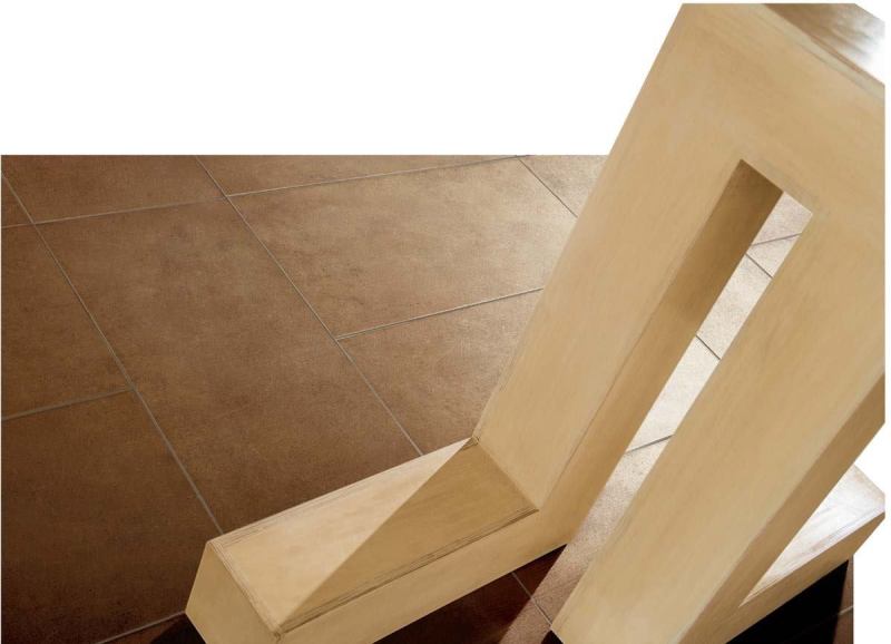 Character tileCrossville, Inc.www.crossvilleinc.com

Porcelain stone tile in large sizes: 24- and 18-inch squares, or 12 x 24-inch rectangle - Tiles are slip-resistant, suited for commercial applications - No sealing or waxes required - Rectified edges can be set with tight grout joints for a minimalist look - Available in five colors, including light almond, olive, and black