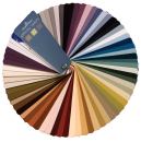 Aura acrylic interior paintBenjamin Moorewww.myaurapaint.com

Contains 50 grams of VOCs per liter, meeting the country's strictest regulations



All-waterborne colorant system adds no additional VOCs, exceeding requirements



ColorLock technology allows product to cover most surfaces in one coat



Available in matte, eggshell, and satin finishes