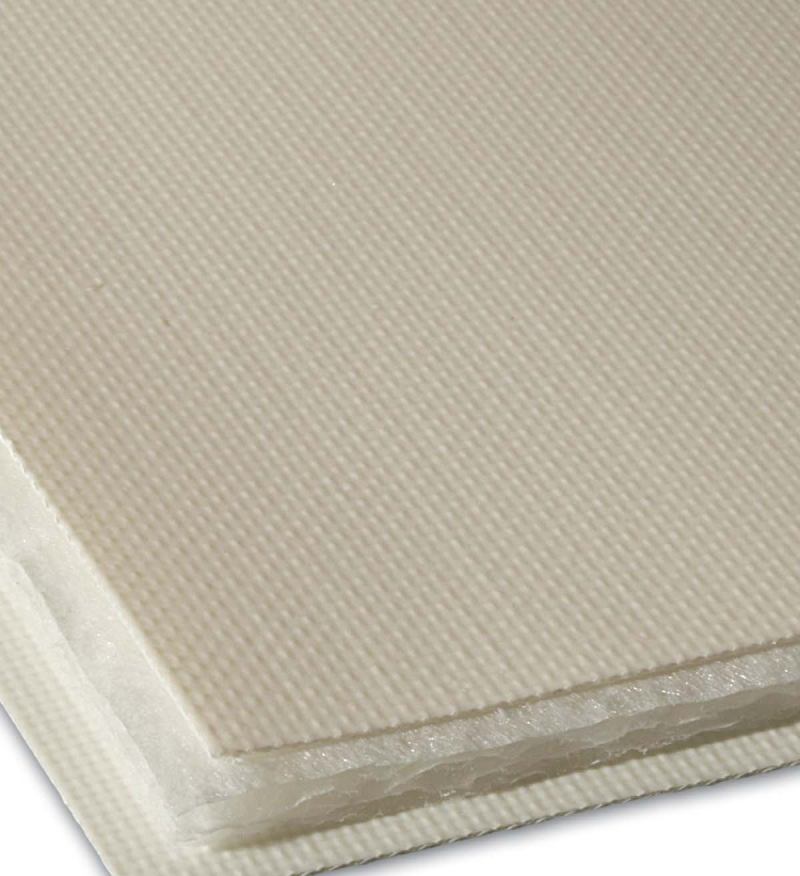 Tensotherm structural fabric



Birdairwww.birdair.com

Insulated architectural fabric membrane - Nanogel aerogel, a lightweight insulating material, is sandwiched between two layers of fabric membrane - Meets insulation codes and reduces energy consumption - Less than a half-inch thick and can be formed into myriad shapes - Built to withstand extreme weather conditions and to resist fading