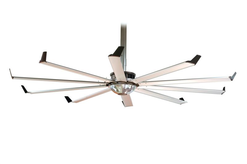Element, a new offering from Big Ass Fans, brings air movement technology from large industrial buildings down to the scale of commercial spaces. Working with a building's existing HVAC system, Element moves cooled air around, eliminating hot and cold spots. The oil-free, permanent magnet prime mover that powers the 12'-diameter fan runs silently and is constantly monitored by an onboard control system. Available with blades in nine standard colors.

bigassfans.com