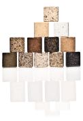 LG Hausys Hi-Macs Eden Plus solid-surface material comes in 13 colors with recycled content ranging from 12% to 41%. The 1/2"-thick acrylic solid surfaces are colorfast and Greenguard-certified for Indoor Air Quality. ¢ lghausys.com
