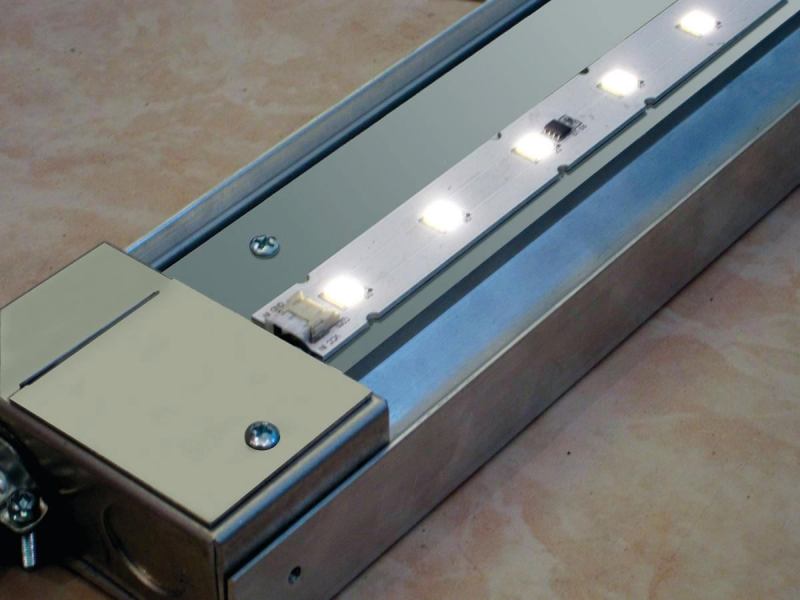 The DLED 6200 from Dreamscape Lighting is a high-power LED light channel featuring better efficiency, color rendition, and thermal management. The light channel has an output of 650 lumens per foot, a CRI of 80, and a color temperature of 2,700 K. It consumes fewer than 15W per foot and has a 35,000-hour expected life. The DLED is completely dimmable and its board has phosphor stability built into every LED to provide accurate color. It also features junction temperatures below 140 F for a long lifespan. dreamscapelighting.com