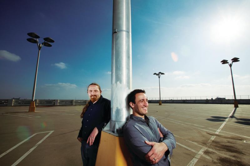 Sons of Fresno: Kiel Famellos-Schmidt (above left) and Shaunt Yemenjian of Spacio | Design.