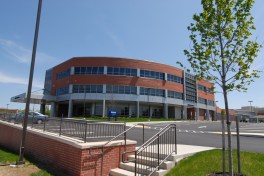 Northwest facade