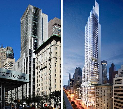 Foster & Partners' proposed design for 425 Park Avenue