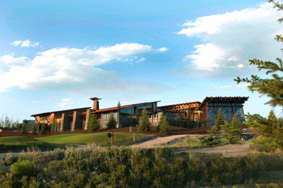 The architecture has been guided by the use of rugged timeless aterials
