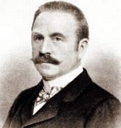 Stanford White circa 1895, 11 years before he was murdered.