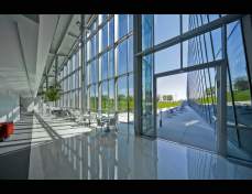 One Haworth Center, entry