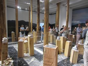 The Japanese pavilion, which won the Golden Lion award for national participation.