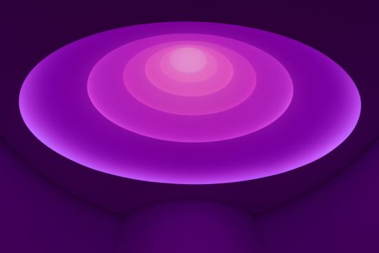Aten Reign,&nbsp;2013&nbsp;  Daylight and LED light, dimensions variable&nbsp;  &copy; James Turrell&nbsp;  Installation view: James Turrell, Solomon R. Guggenheim Museum, New York, June 21–September 25, 2013