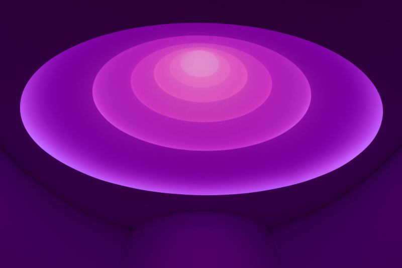 Aten Reign,&nbsp;2013&nbsp;  Daylight and LED light, dimensions variable&nbsp;  &copy; James Turrell&nbsp;  Installation view: James Turrell, Solomon R. Guggenheim Museum, New York, June 21–September 25, 2013