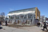 IBA Soft House, South Fa&ccedil;ade.