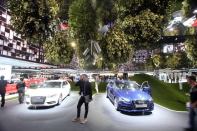 Audi Pavilion at the Frankfurt Motor Show.