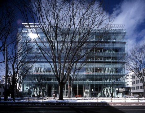 Sendai Mediatheque, Sendai-shi, Miyagi, Japan.