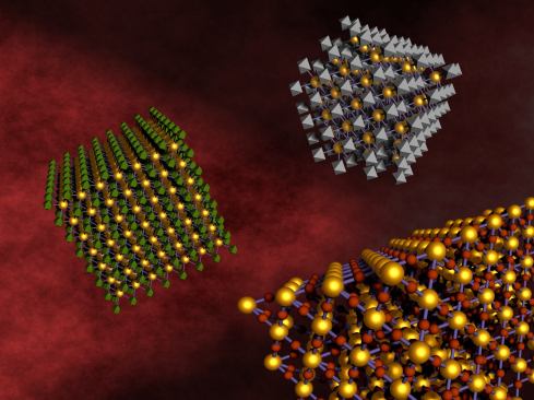 The self-assembly of custom nanocomposite arrays.