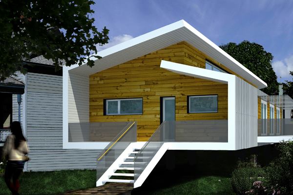 Resilient House proposal for New York.