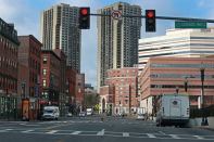 The area around North Station.