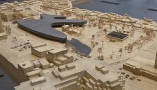 Peter Zumthor's models of his LACMA design.