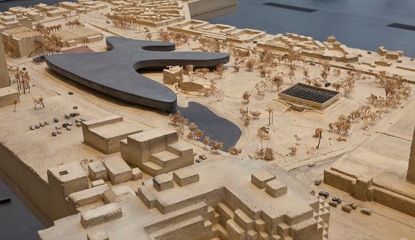 "The Presence of the Past: Peter Zumthor Reconsiders LACMA": installation view.