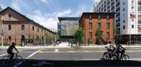 The+architects+restored+the+1857+Marine+Commandant%e2%80%99s+House+(also+known+as+Building+92)+and+connected+it+to+a+new+24%2c000-square-foot+addition+behind.+The+southern+fa%c3%a7ade%e2%80%99s+perforated+metal+screen%2c+manufactured+by+Airflex+Industries%2c+covers+a+curtainwall+by+Kalwall.