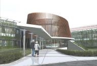 The Zucker Hillside Hospital, Glen Oaks, N.Y., by Array Architects.