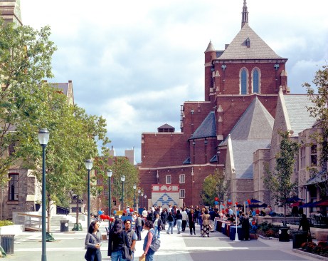 Overview, Perelman Quadrangle.