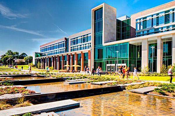 Sangren Hall, Western Michigan University in Kalamazoo, Michigan by SHW Group.