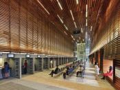 The jurors also expressed their admiration for the building’s “softening-edge component,” the extensive use of wood and joinery that frame many of its interiors.