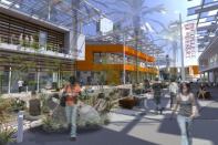 West Valley Campus at the College of the Desert, Palm Springs, Calif. - the new West Valley Campus will be organized around an Arroyo, or dry riverbed.
