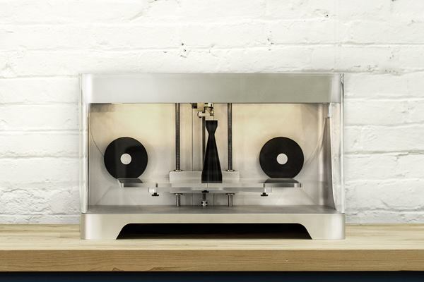 The Mark One 3D printer, available later this year, extrudes continuous carbon fiber.