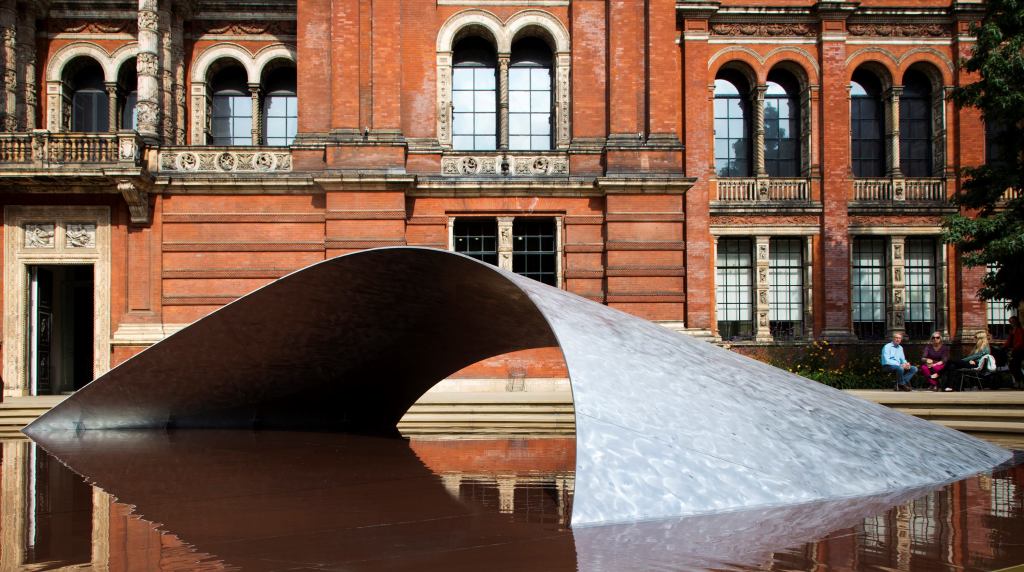 "Crest" will be on display at the Victoria and Albert Museum through Oct. 24.