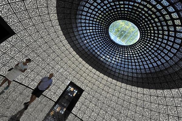 Inside the Russian Pavilion at the 2012 Venice Architecture Biennale.