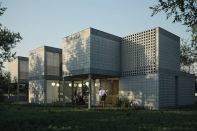 The Module House by Tatiana Bilbao Architects