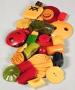 Bakelite buttons.
