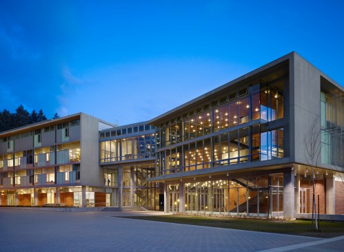 Architectural photography of the Academic Instructional Center (AIC) at Western Washington University. Clients: Coughlin Porter Lundeen, Dawson Construction, OPSIS Architecture and NAC Architecture. Photographed, 2009_04,03,04,07© Benjamin Benschneider All Rights Reserved. Usage may be arranged by contacting Benjamin Benschneider Photography. E-mail: bbenschneider@comcast.net or phone 206-789-5973