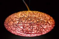 Philips collaborated with Danish studio Strand + Hvass on Tempest, which features a 3D-printed shade.