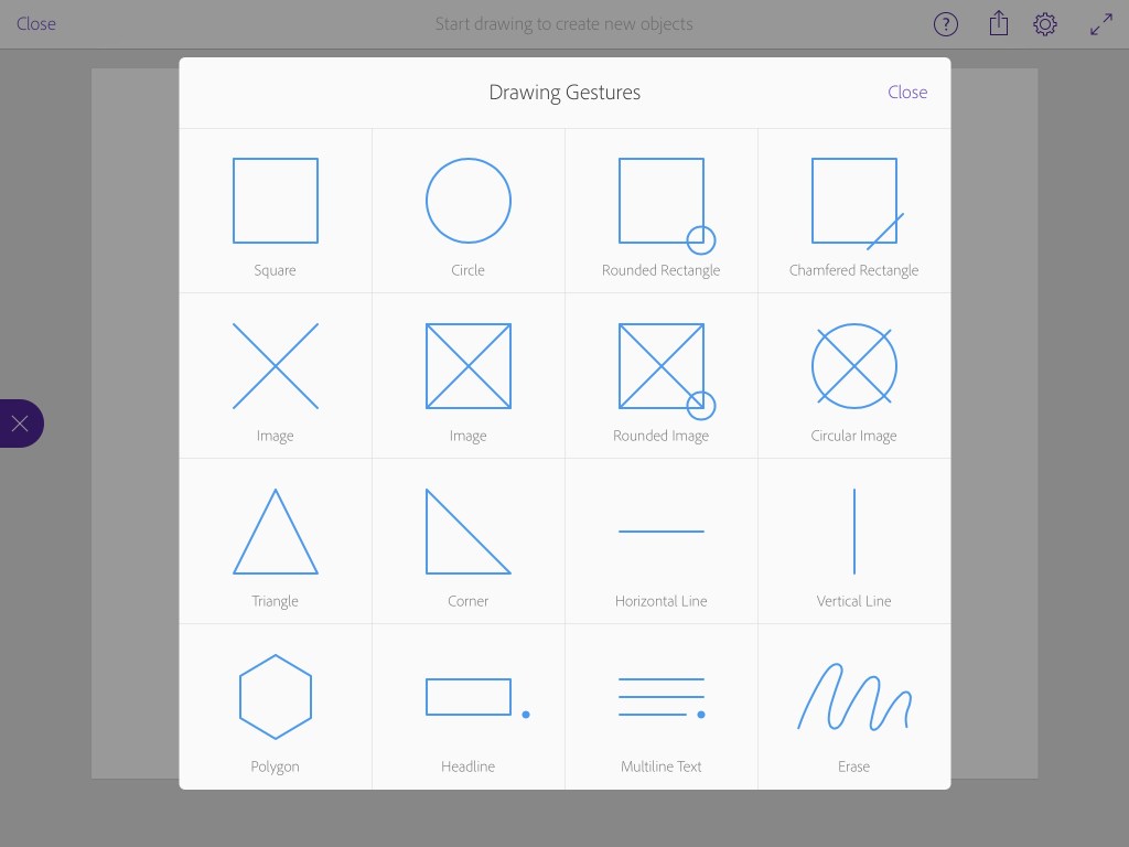 Adobe's Comp CC iPad app.