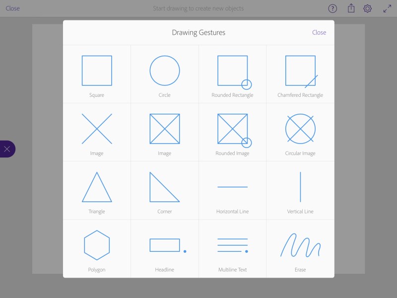Adobe's Comp CC iPad app.