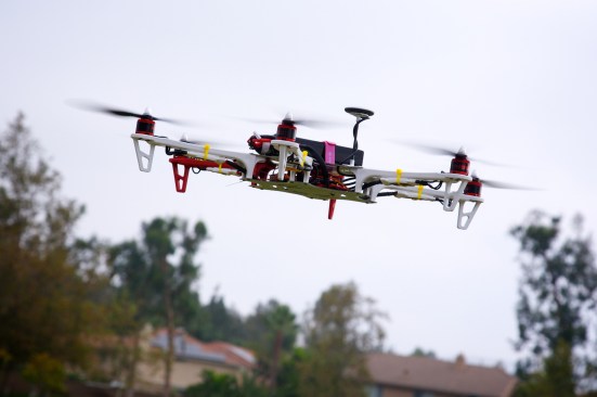 An obstacle course for drones.