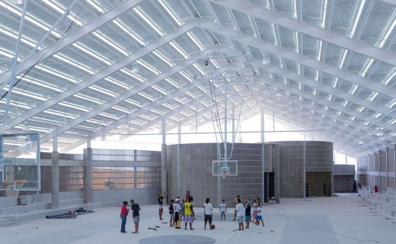 Arena do Morro, designed by Herzog & de Meuron in Mãe Luiza, Brazil.