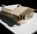 GriD Courtyard House_model photograph