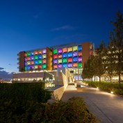 Main Exterior View at Night