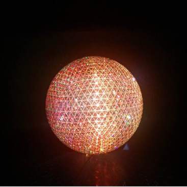 Fernando Romero's El Sol, designed for the Swarovski booth at Design Miami.